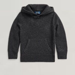 Polo Ralph Lauren Boys Washable Cashmere Hooded Sweater Size 7